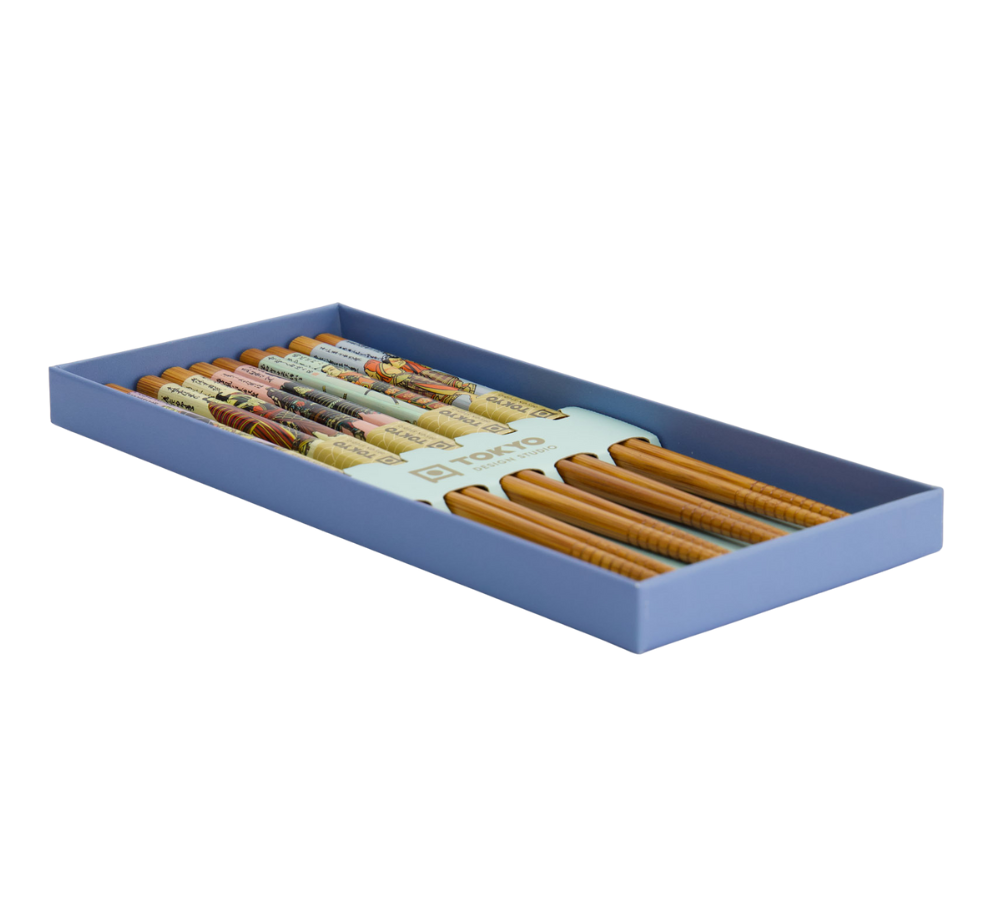 Spisepinde gavesæt, Sumo - 5 par